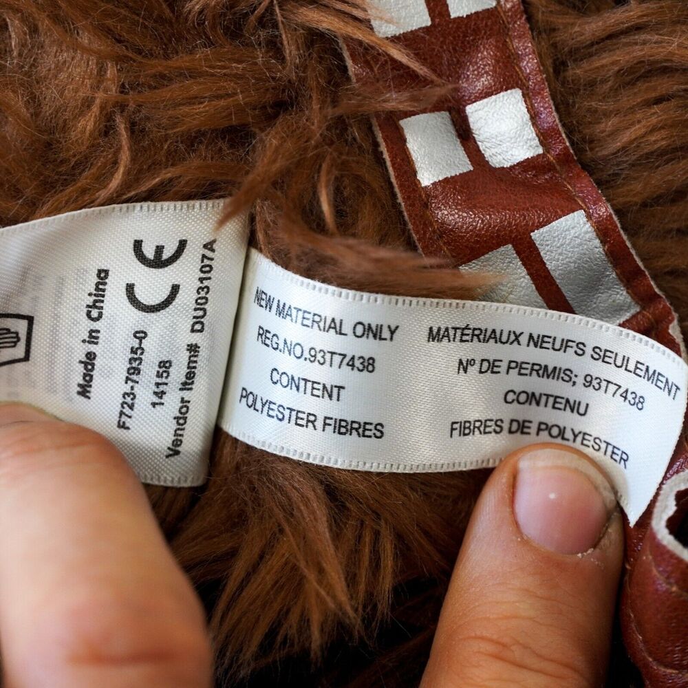 Disney Store Star Wars Chewbacca Plush 18" Wookie Chewie Stuffed Animal Toy - Picture 9 of 10